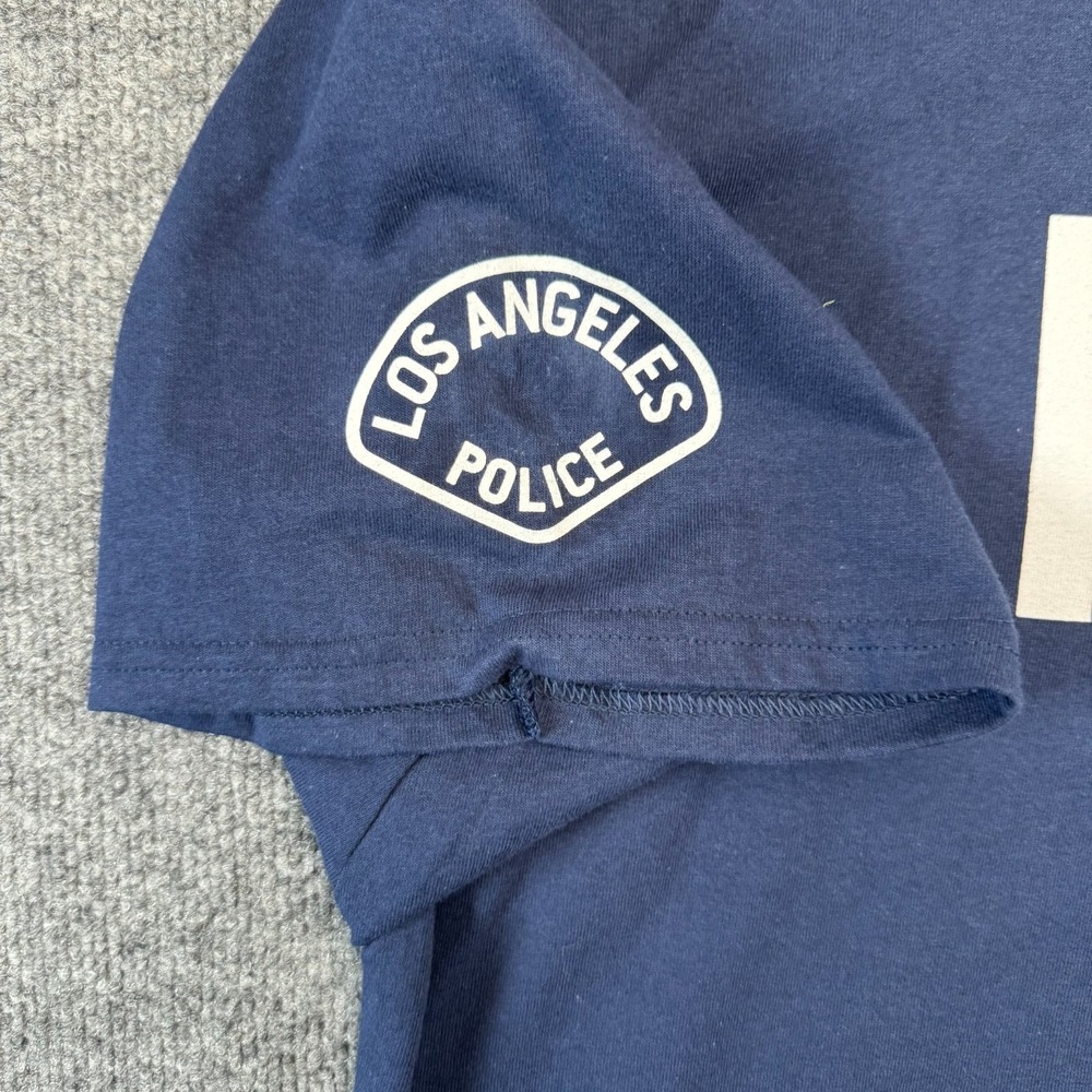 LAPD POLICE - Shirt Mens 2XL Navy Sony Studios Costume DEPT - Picture 7 of 8